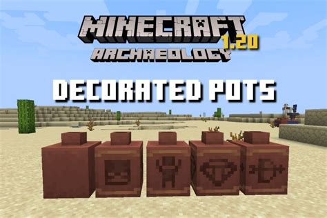 How to craft a decorated pot in minecraft  You can easily identify clay blocks by their light gray color and