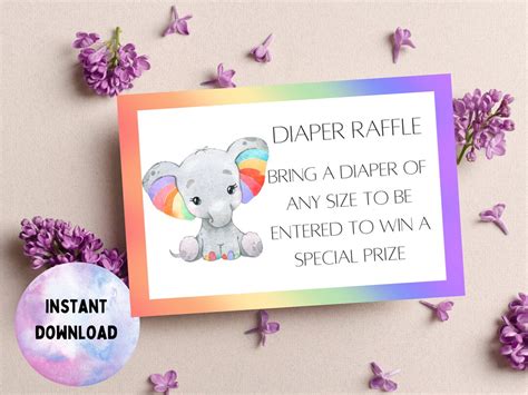How to do a virtual diaper raffle  Awards can range from diapers to baby supplies