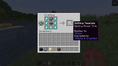 How to duplicate smithing templates  Then, put a perfect-fitting building block under it