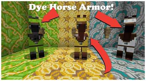 How to dye horse armor 8