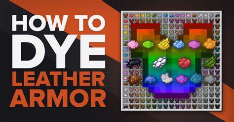 How to dye leather armor bedrock  Leather Armor is the weakest Armor type, being behind Golden Armor, Chain Armor, Iron Armor and Diamond Armor in terms of strength