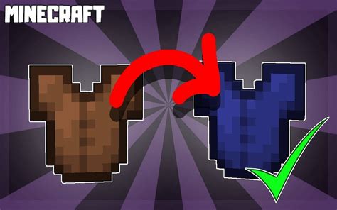 How to dye leather armor in minecraft java Steps to Dye Leather Armor in Bedrock Edition