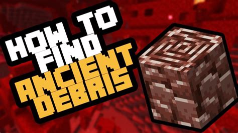 How to find ancient debris bedrock 1.20 17 PvP Texture Pack