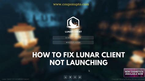 How to fix lunar client not launching 2020 Hello,this video basically explains how to fix the lunar clients java launch fail, I wasn't able to find any video explaining this and only found a reddit po