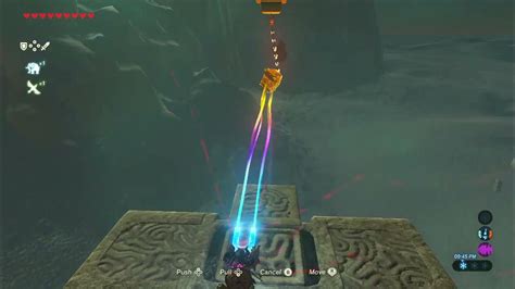 How to get the hanging chest in vah naboris Finding the map and opening bonus chests in the Vah Rudiana dungeon Enter the dungeon, clear the Calamity by shooting the eye to the right, and skip past the gust of air (we'll come back to it later)