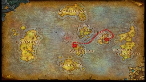 How to get to zandalar from dalaran  You will have to complete the scenario in