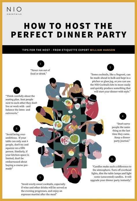 How to host the perfect dinner party nio cocktails  Learn how to throw a party that’s all spooks, no stress