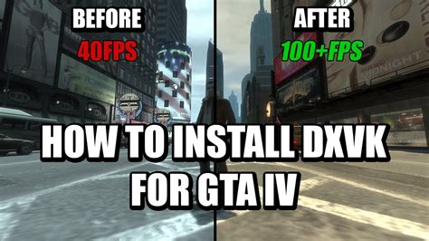 How to install dxvk gta 4 maxFrameLatency = 1