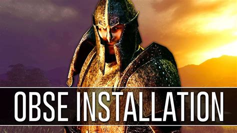 How to install obse Installing 4