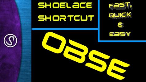 How to install obse  Use the shortcut on the dashboard to start the game with OBSE