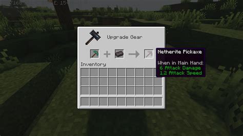 How to make netherite pickaxe  Stone