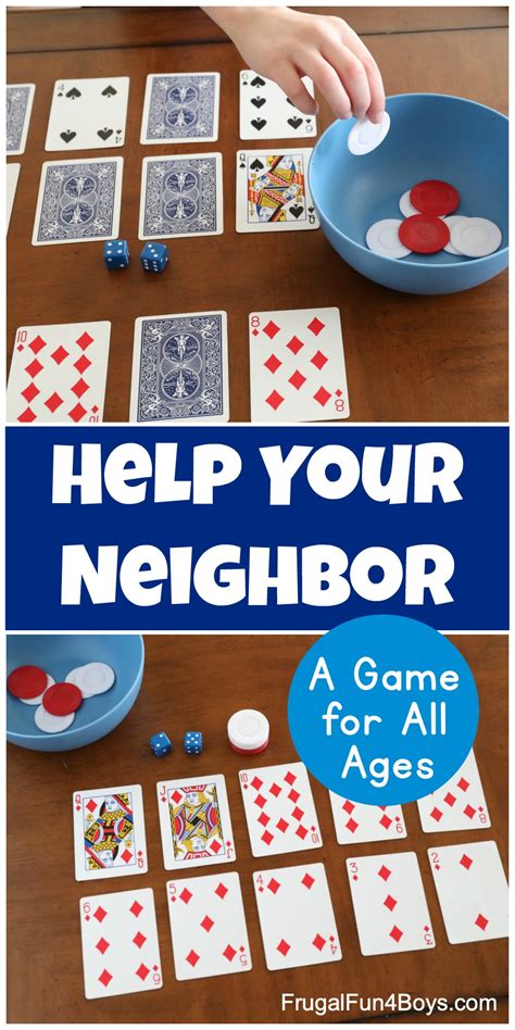 How to play shit on your neighbor  Start the discard by placing any number of cards of the same rank face-up in a pile