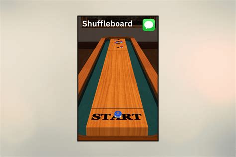 How to play shuffleboard on imessage  8-ball is a game
