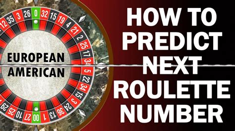 How to predict next number in roulette util