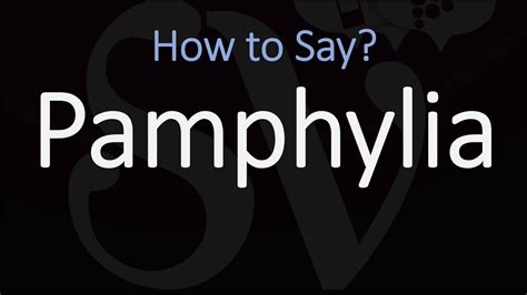 How to pronounce pamphylia  How to say Pamphylia in French? Pronunciation of Pamphylia with 2 audio pronunciations, 11 translations and more for Pamphylia