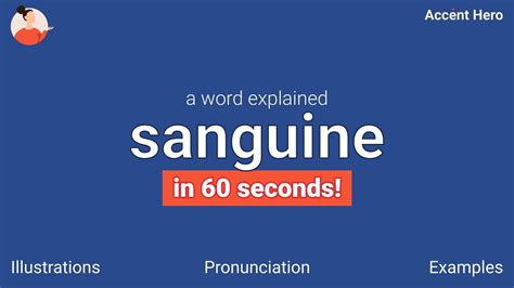 How to pronounce sanguine Pronunciation guide: Learn how to pronounce sanguin in French with native pronunciation