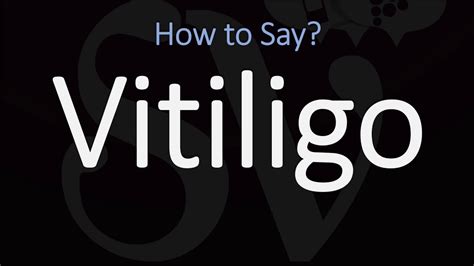 How to pronounce vitiligo  audio files are free to play or download