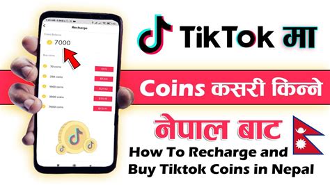 How to recharge tiktok coins in nepal 5