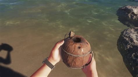 How to refill a coconut flask in stranded deep  Relieve any status defects
