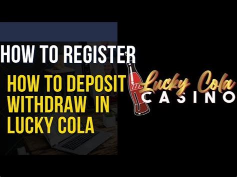 How to register in lucky cola  Step 2: Logging In