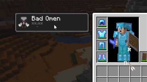 How to remove bad omen minecraft 14 version of the Java edition