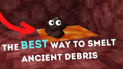 How to smelt ancient debris 🔴 If you liked this video help me make more by joining my Patreon Ancient Debris