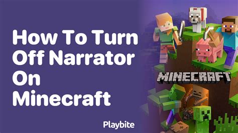 How to turn off narrator mode in minecraft  Enabling Narration in Minecraft: Java Edition