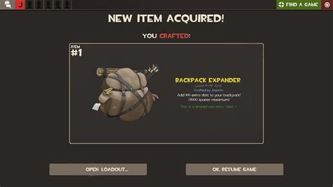 How to use backpack expander tf2 Trivia