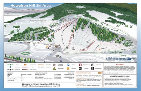 Howelsen hill trail map  Howelsen Hill Ski Area Location