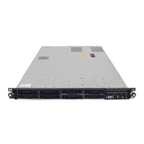 Hp proliant dl360 g7 manual  Environmental specifications