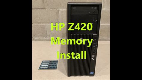 Hp z420 workstation memory upgrade 2V • ECC • Single