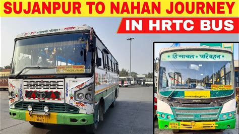 Hrtc bus timing sujanpur to delhi  Book HRTC Nahan to Sujanpur bus tickets online with AbhiBus