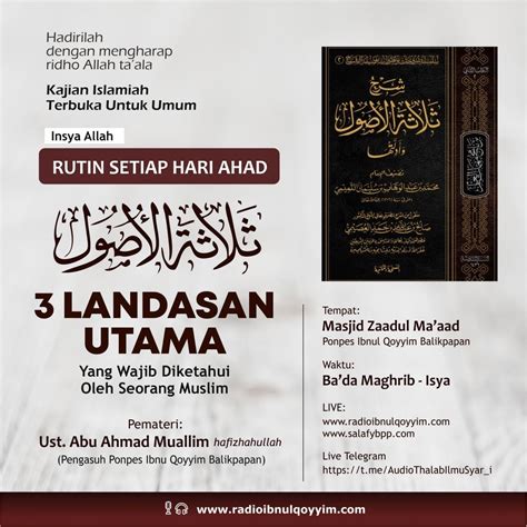 Hsi ushul tsalatsah halaqah 82 Halaqah yang ke empat puluh satu dari Silsilah Ilmiyyah Penjelasan Kitab Al Ushulu Ats Tsalatsah Wa Adillatuha (Tiga Landasan Utama dan Dalil-Dalil-nya) yang dikarang oleh Syeikh Muhammad bin Abdul Wahab At Tamimi rahimahullah