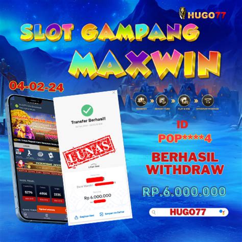 Hugo77 login HUGO77 >> 14 SITUS SLOT GACOR MAXWIN GAMPANG MENANG DAN DAFTAR SLOT TERBARU 2023 HUGO77 merupakan situs judi slot gacor online terpercaya dan terbaik no