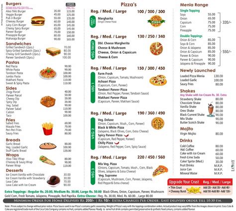 Hungry point pilibhit menu  3