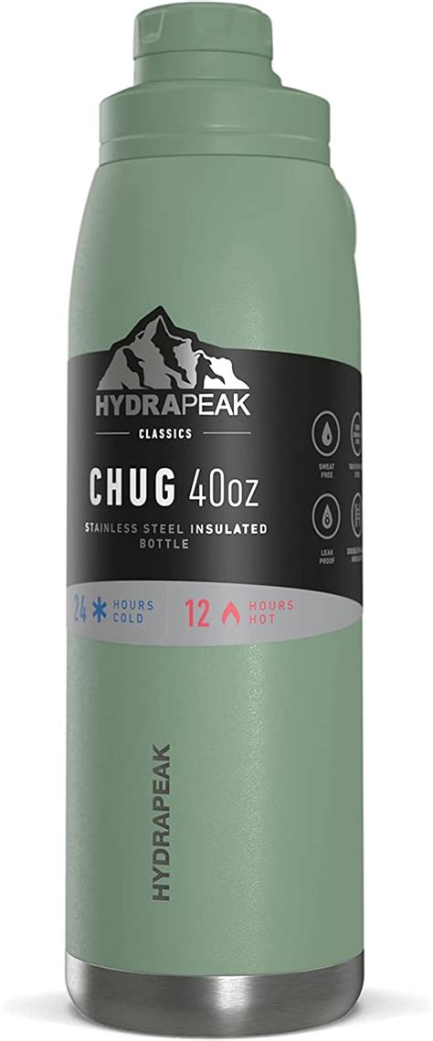 Hydrapeak Voyager 40oz Tumbler With Handle And Straw Sage : Target