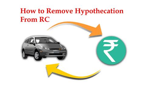 Hypothecation termination not inwarded A