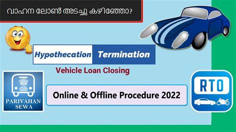 Hypothecation termination not inwarded  Online process was done on sep 1 and documents were said to be put in the dropbox on 8 th sep