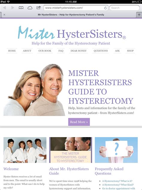 Hystersisters  Supports weakened muscles and tissues from surgery