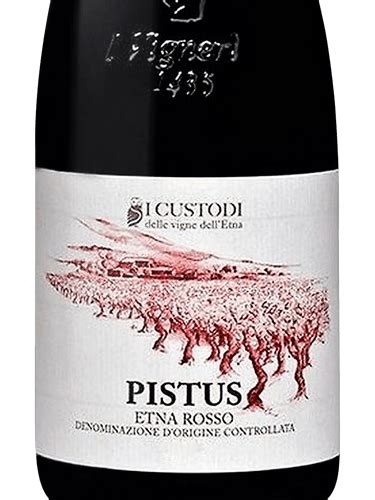 2024 I Custodi Pistus Etna Rosso Vivino