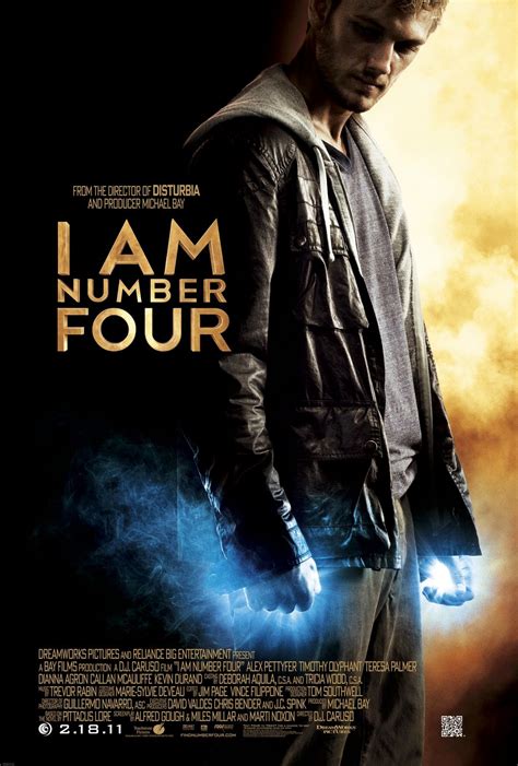 I am number four tainiomania  The screenplay, by Alfred Gough, Miles Millar, and Marti Noxon, is based on the 2010 novel of the same name, one of the Lorien Legacies young adult science fiction novels