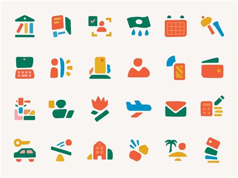 Icons wenan studios This includes the icons themselves and the Unicode system for only the icons