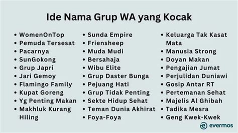 Ide deskripsi grup wa  20 ide kata kata masuk grup baru 8