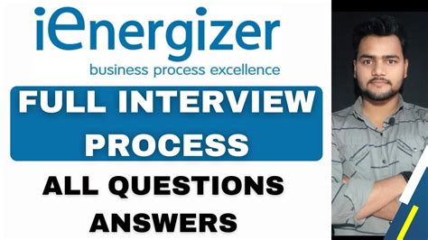 Ienergizer interview questions & answers pdf  Read more about working at iEnergizer