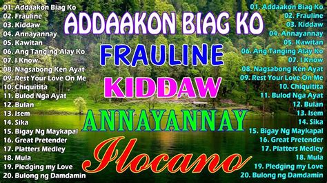 Ilocano songs arak  Feedback; Report; 322 Views Mar 11, 2022Visit our Facebook Page and watch our live streamingdaytoy a video no nagustwam