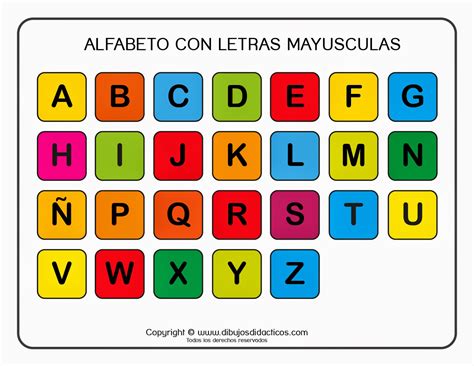 Imágenes de letras del abecedario individuales  Esta descarga gratuita lo