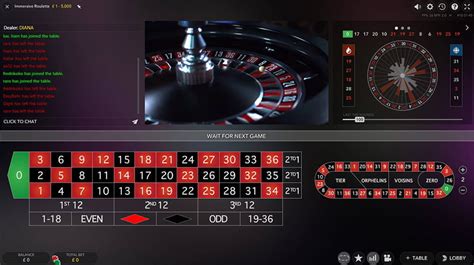 Immersive roulette demo  More than 2,000 games