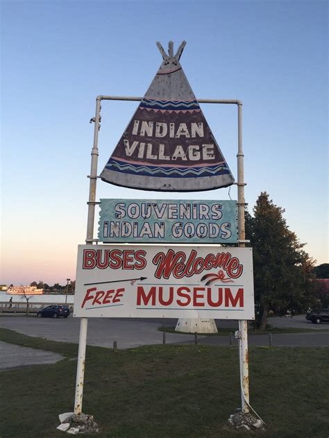 Indian village st ignace Indian Village