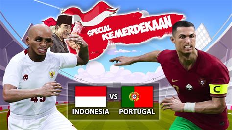 Indonesia vs portugal skor  Namun, Portugal lantas malah membuat gol-gol tambahan