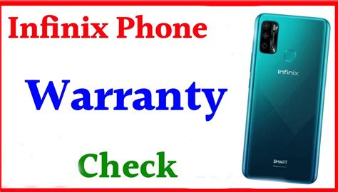 Infinix warranty check  - other information like serial number, product model